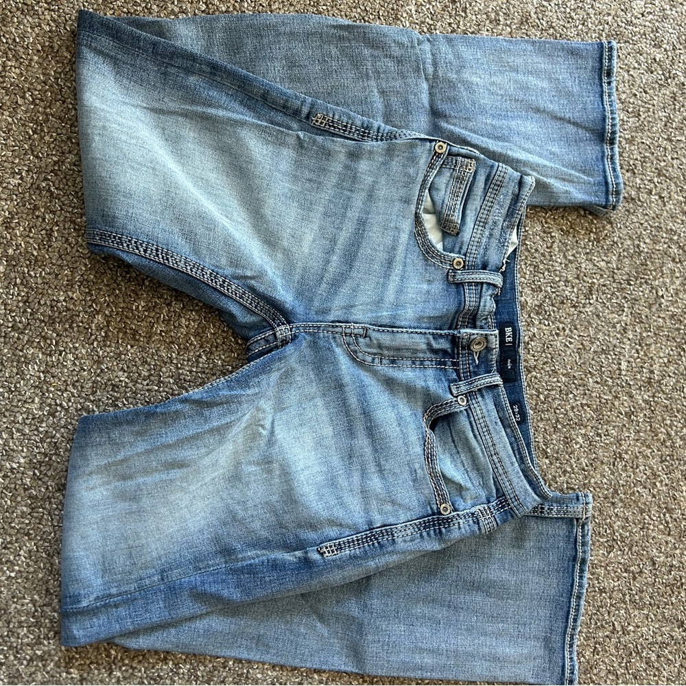 BKE Denim Blue Straight Leg Jeans